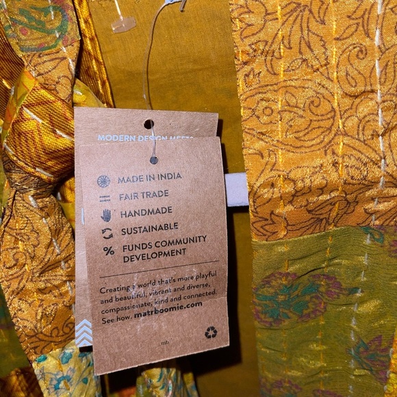 Women's Patchwork  Kantha Kimono Cardigan Duster Jacket - Picture 11 of 12